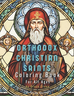 Front cover_Orthodox Christian Saints - Coloring Book For All Ages