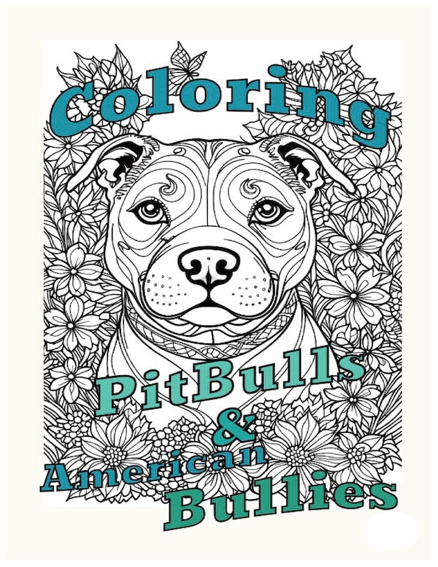 Couverture_Coloring Pit bulls & American Bullies