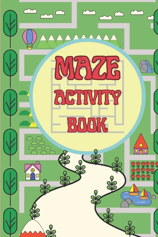 Front cover_Maze Activity Book