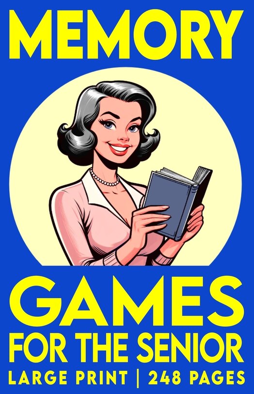 Front cover_Memory Games For The Senior, Volume 2