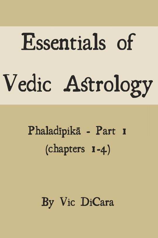 Couverture_Essentials of Vedic Astrology