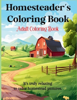 Front cover_Homesteader's Coloring Book