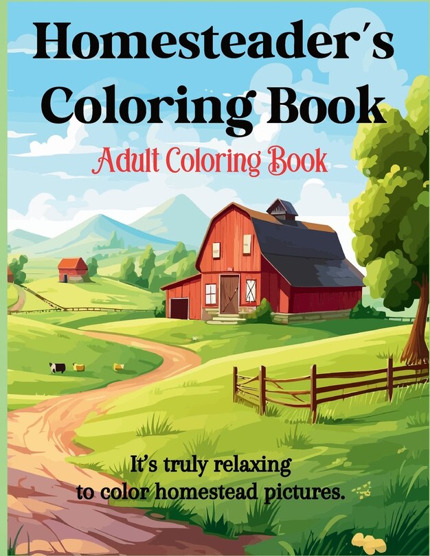 Front cover_Homesteader's Coloring Book