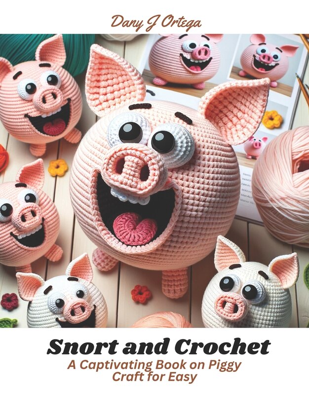 Snort and Crochet: A Captivating Book on Piggy Craft for Easy