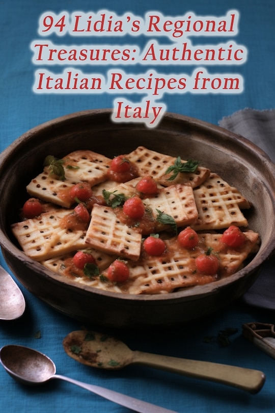 94 Lidia's Regional Treasures: Authentic Italian Recipes from Italy