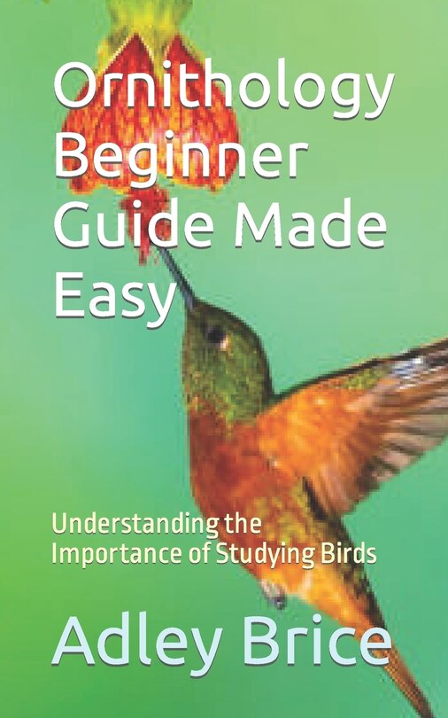 Couverture_Ornithology Beginner Guide Made Easy