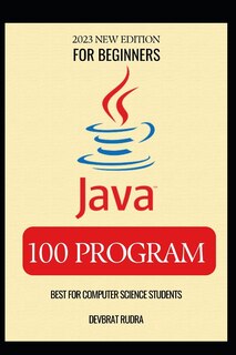 Couverture_100 Java Program Examples Best for Beginners Java Programming Book