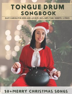 Front cover_Tongue Drum Songbook Merry Christmas Songs