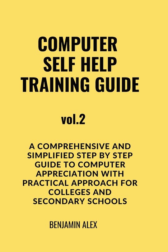 Front cover_COMPUTER SELF HELP TRAINING GUIDE Vol.2