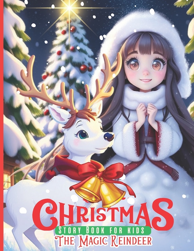 Front cover_Christmas Story Book for Kids The Magic Reindeer