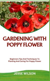 Couverture_Gardening with Poppy Flower