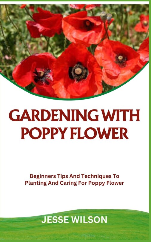 Couverture_Gardening with Poppy Flower