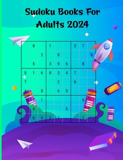 Couverture_Sudoku Books For Adults 2024