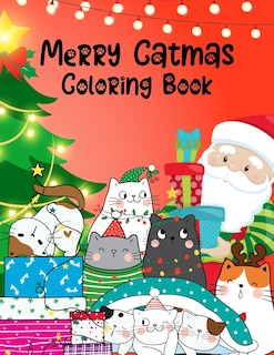 Front cover_Merry Catmas Coloring Book