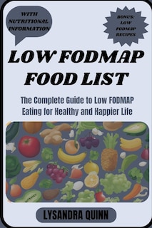 Front cover_Low Fodmap Food List