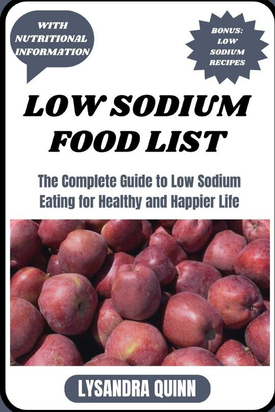 Front cover_Low Sodium Food List