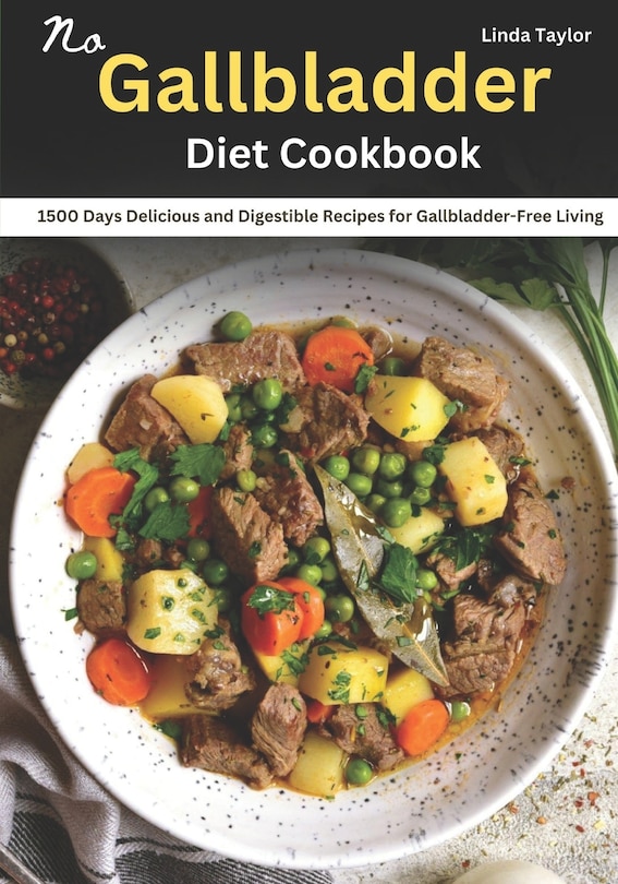 Front cover_No Gallbladder Diet Cookbook