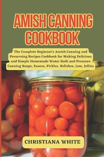Front cover_Amish Canning Cookbook