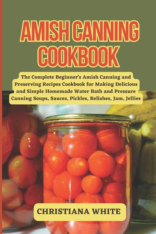 Front cover_Amish Canning Cookbook