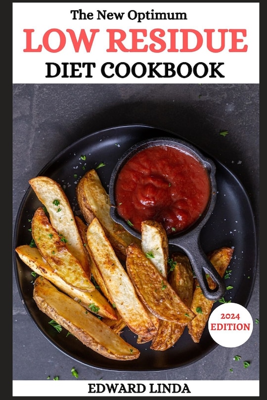 Front cover_The New Optimum Low Residue Diet Cookbook