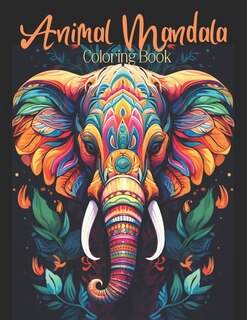 Front cover_Animal Mandala Coloring Book