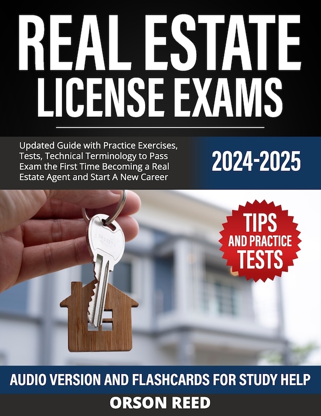 Front cover_Real Estate License Exams 2024/2025