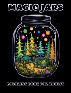 Front cover_Magic Jars Coloring Book For Adults