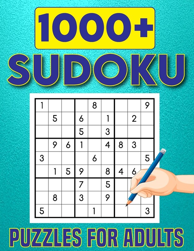 Couverture_1000+ Sudoku Puzzles for Adults