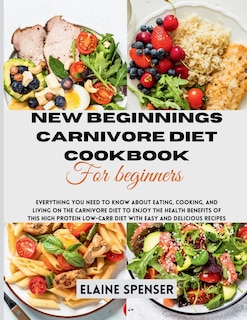 Front cover_New Beginnings Carnivore Diet Cookbook for Beginners