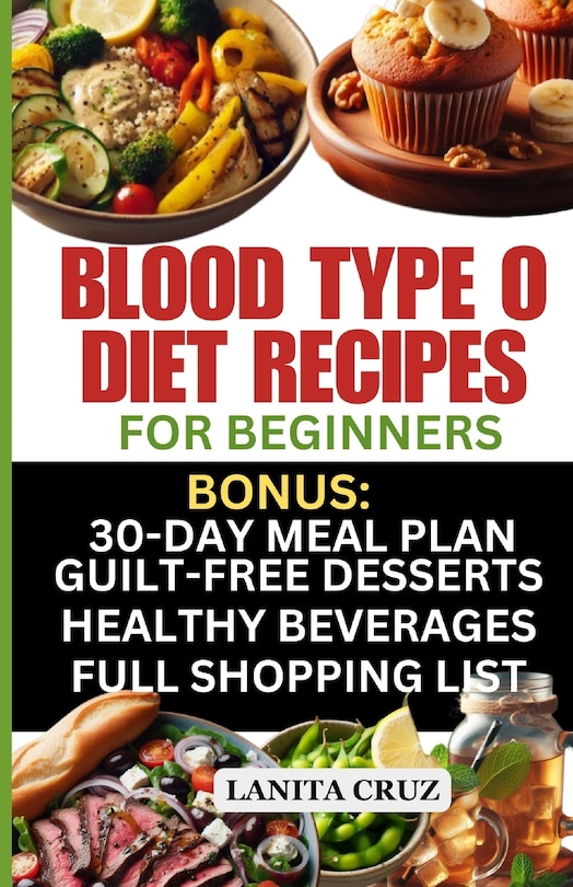 Couverture_Blood Type O Diet Recipes for Beginners