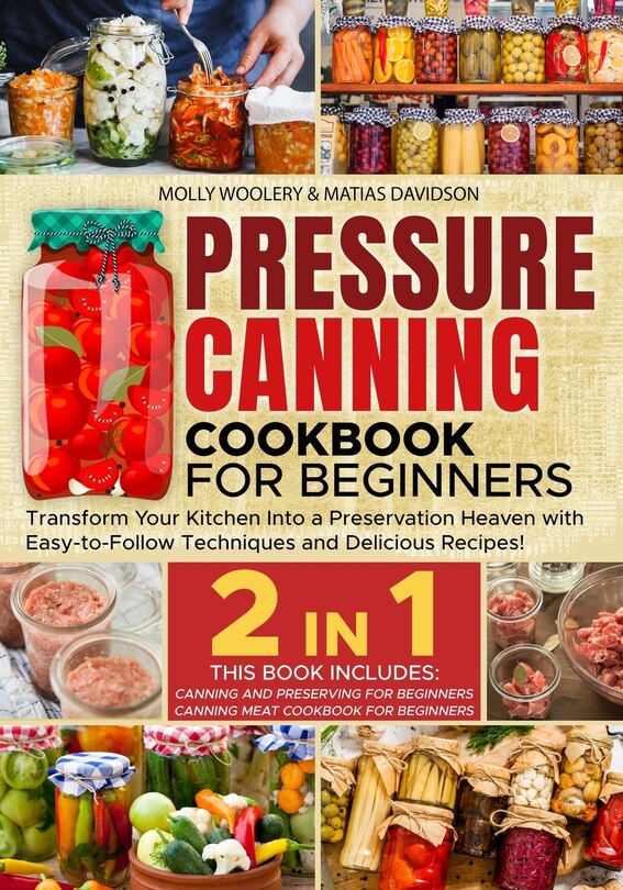 Front cover_Pressure Canning Cookbook for Beginners