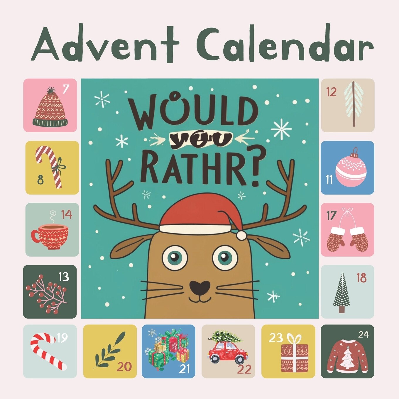 Indigo lego advent calendar top