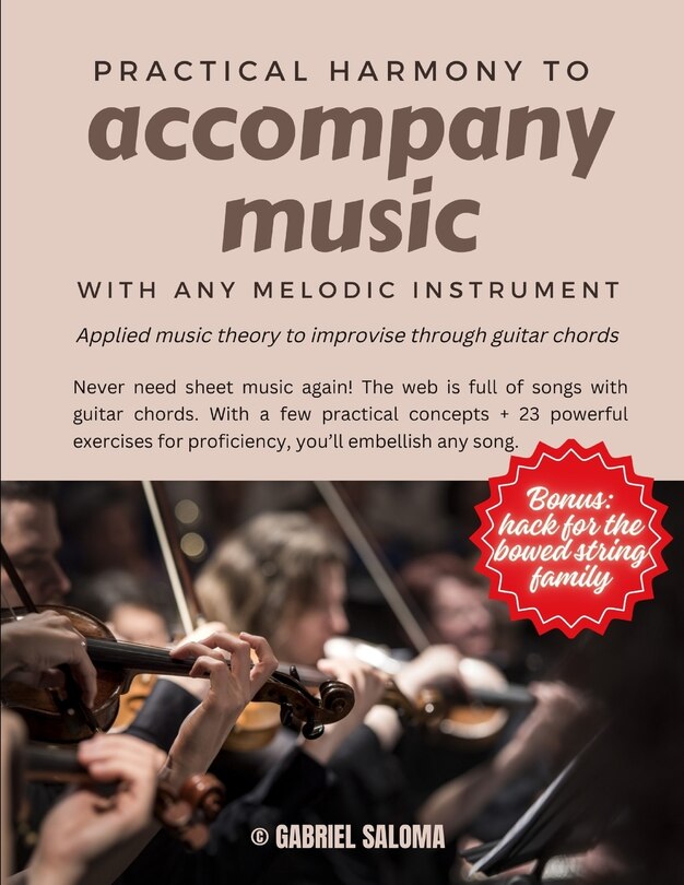 Front cover_Practical harmony to accompany music with any melodic instrument