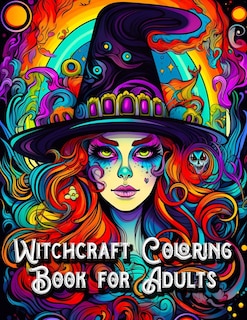 Front cover_Witchcraft Coloring Book for Adults