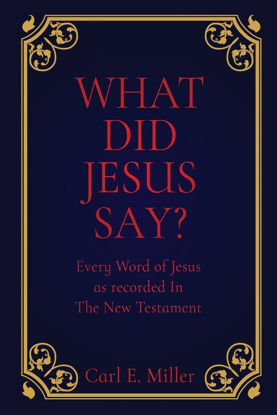 Front cover_What Did Jesus Say?