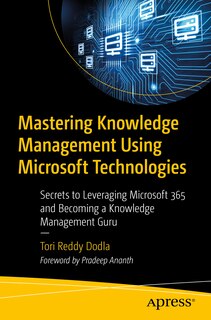 Front cover_Mastering Knowledge Management using Microsoft Technologies
