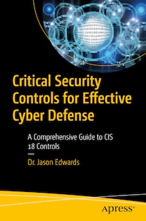 Front cover_Critical Security Controls for Effective Cyber Defense