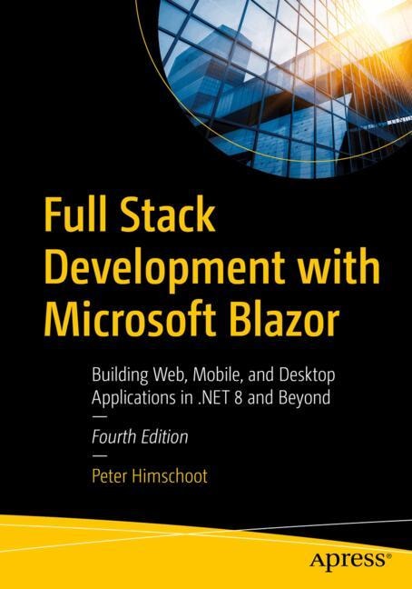 Front cover_Full Stack Development with Microsoft Blazor