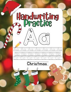 Front cover_Handwriting Practice For Kids - Christmas