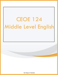 Front cover_CEOE 124 Middle Level English