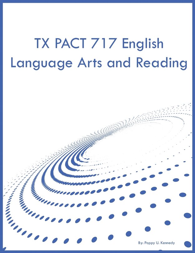 Couverture_TX PACT 717 English Language Arts and Reading