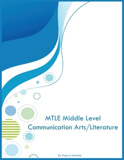 Couverture_MTLE Middle Level Communication Arts/Literature