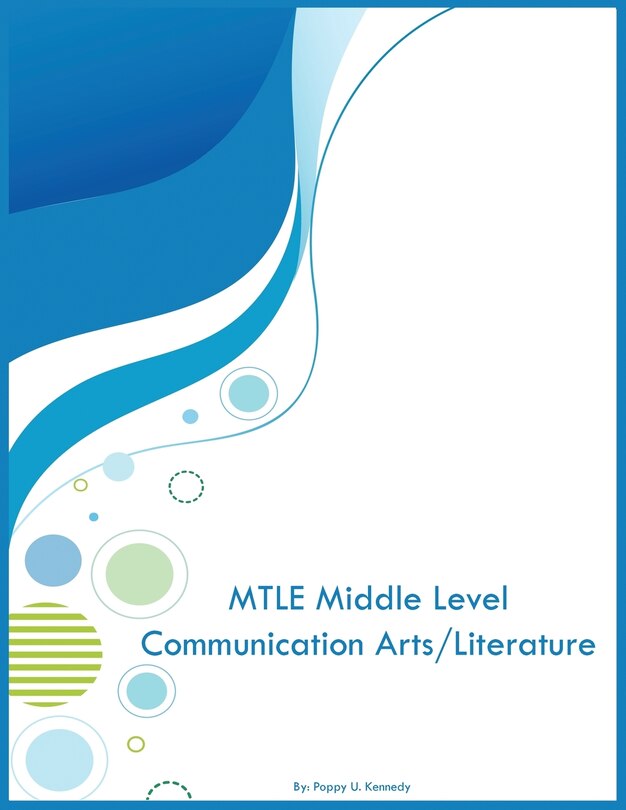 Couverture_MTLE Middle Level Communication Arts/Literature
