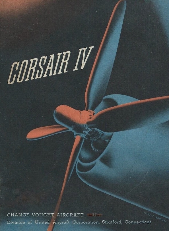 Front cover_Chance Vought Corsair IV Fighter Airplane Operator Manual F4U