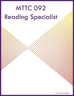 Front cover_MTTC 092 Reading Specialist