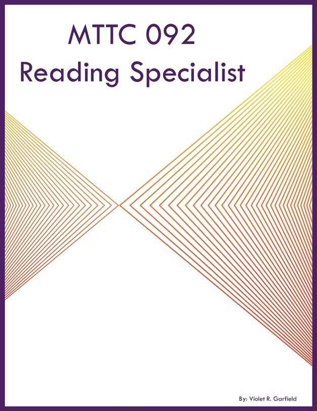 Front cover_MTTC 092 Reading Specialist