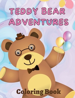Couverture_Teddy Bear Adventures Coloring Book