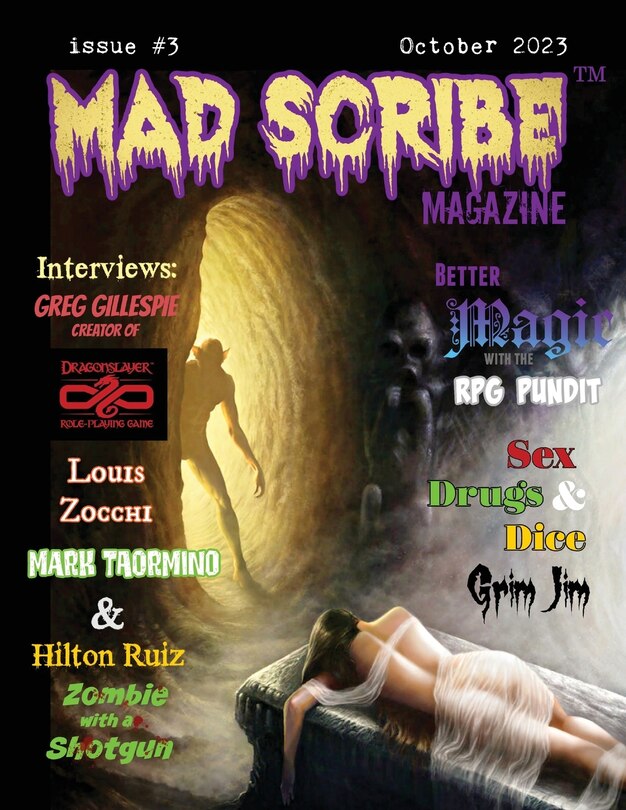 Front cover_Mad Scribe Magazine issue #3
