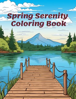 Front cover_Spring Serenity Coloring Book