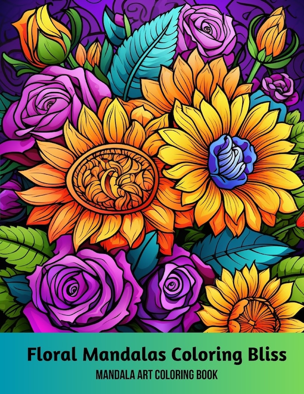 Couverture_Floral Mandalas Coloring Bliss